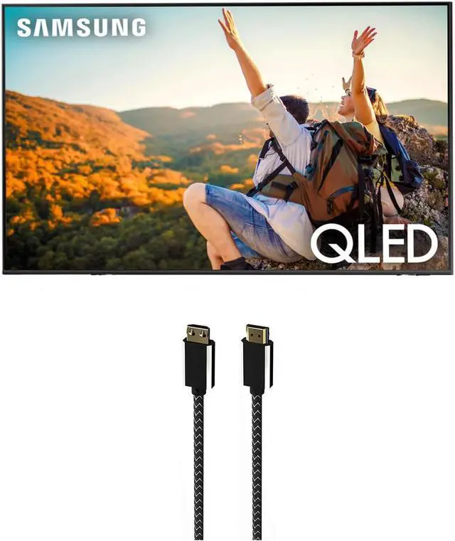 Main image of Samsung QN75QN800CFXZA 75 Inch Neo QLED 8K Smart TV with Dolby Atmos with an Austere 7S-8KHD2-2.5M VII Series 2.5m Premium Braided 8K HDMI Cable (2023)