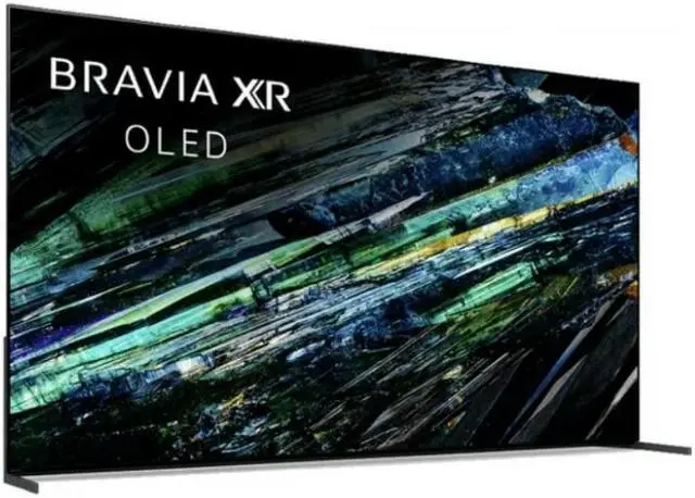 Alt view image 2 of 7 - Sony XR55A95L 55 Inch QD-OLED 4K UHD Smart Google TV with AI Upscaling with an Austere VII Series 8 Outlet Power w/Omniport USB (2023)