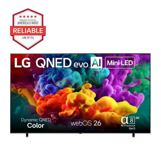 Alt view image 2 of 7 - LG 100QNED84BU 100" QNED evo AI QNED84B Mini LED 4K Smart TV with a 2 Year Amber Protection Plan (2026)