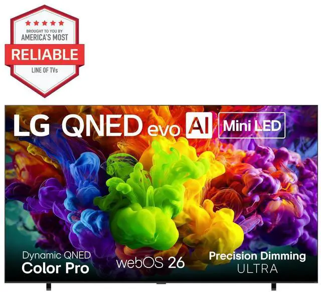Alt view image 2 of 7 - LG 115QNED92BU QNED92B 4K Smart TV with 6 Year Amber Protection (2026)