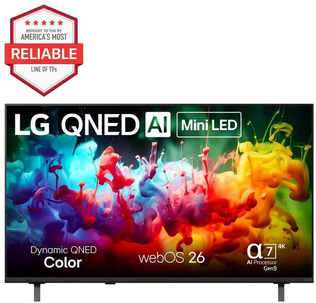 Alt view image 2 of 7 - LG 50QNED75BUA 50" Mini LED Smart TV with 2 Year Amber Protection (2026)