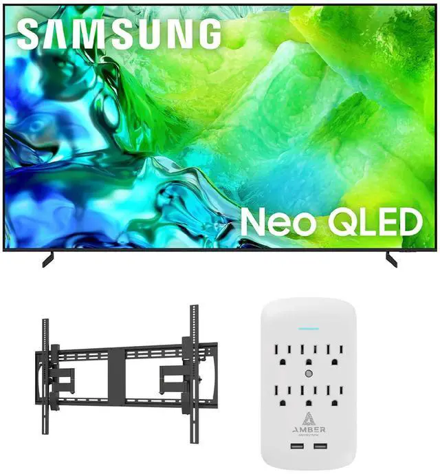 Main image of Samsung QN100QN80H TV with XXL-TILT-EXTENSION and 6-OUTLET-SURGE (2026)