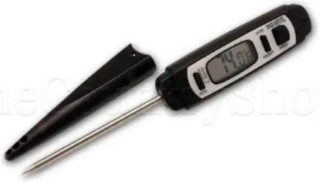 Main image of Taylor LCD Stem Thermometer, -40° to 450° Temp. Range (F), 4" Stem Length 3519