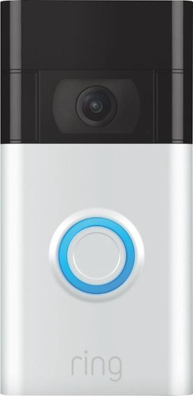 Ring Video Doorbell - 1080p HD video - 2nd Gen – Satin Nickel  B08N5NQ869