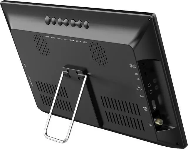Alt view image 5 of 16 - Supersonic SC2813 13.3 inch Portable LED TV with HDMI & FM Radio
