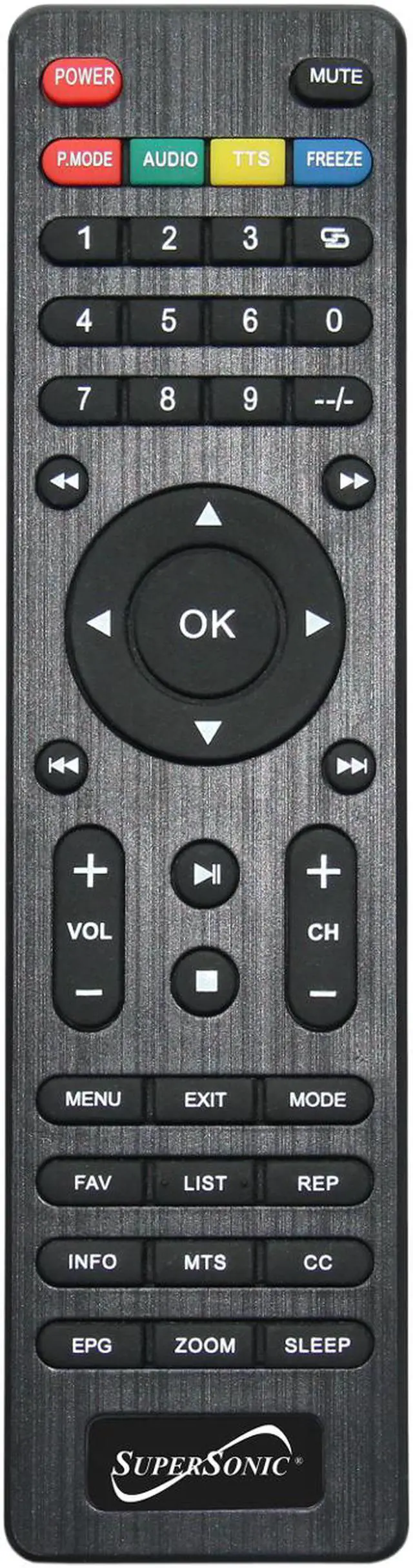 Alt view image 4 of 16 - Supersonic SC2813 13.3 inch Portable LED TV with HDMI & FM Radio