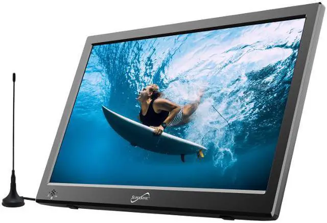 Main image of Supersonic SC2813 13.3 inch Portable LED TV with HDMI & FM Radio