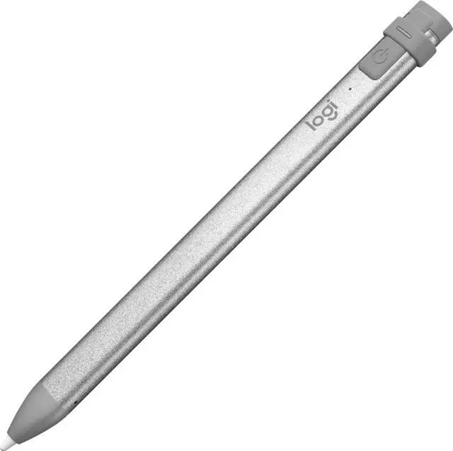 Alt view image 2 of 16 - Logitech 914-000051 Crayon Digital Pencil for Select Apple iPad Tablets Gray