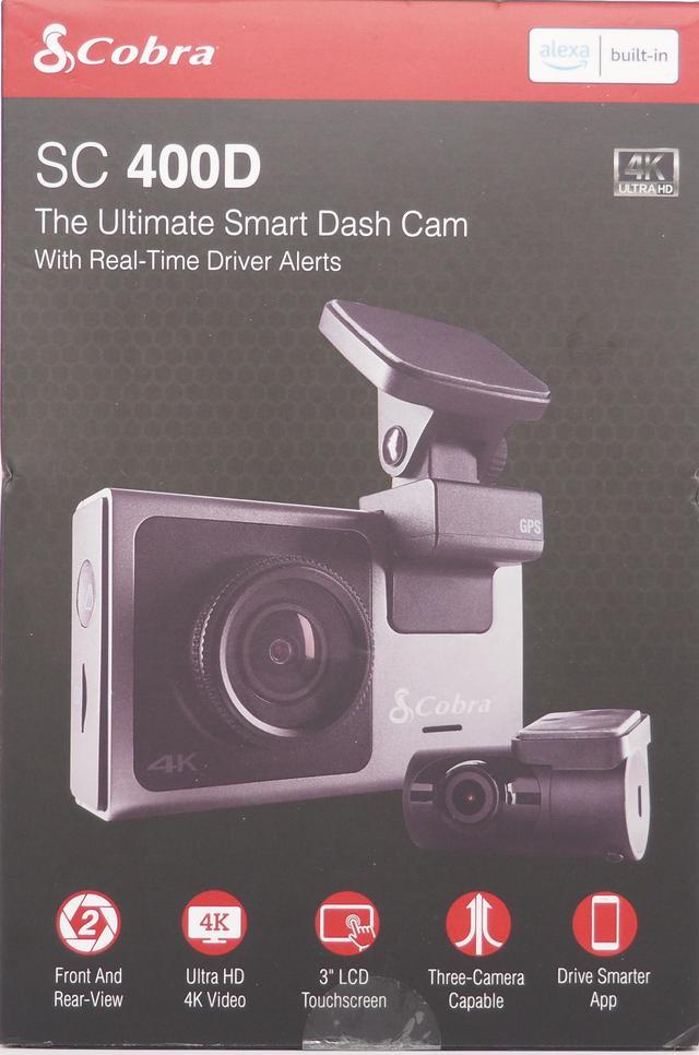 SC 400D Smart Dash Cam - Cobra Electronics