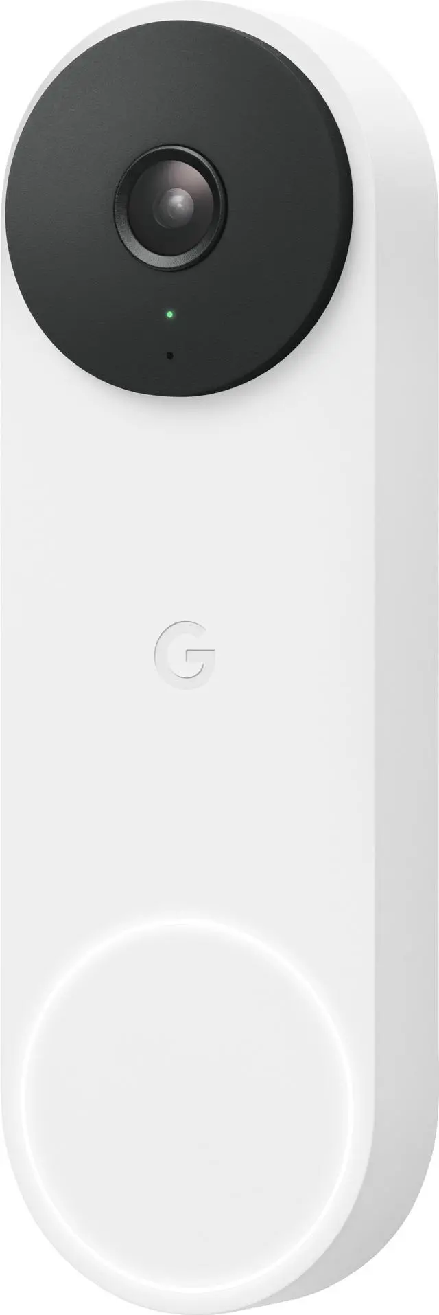 Main image of Google Nest Nest Doorbell Wired Snow (2nd Generation)