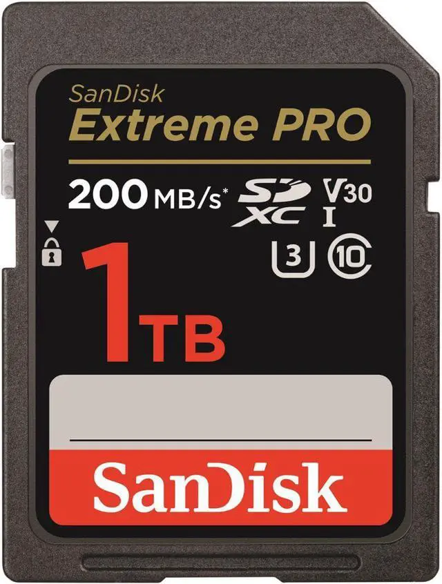 Alt view image 2 of 16 - SanDisk Extreme PRO 1TB SDXC UHS-I Memory Card SDSDXXD-1T00-ANCIN