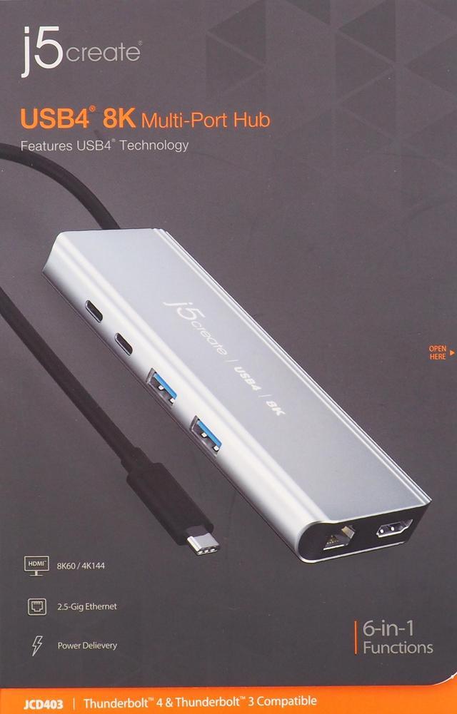 USB-C® Multi-Port Hub with Power Delivery – j5create