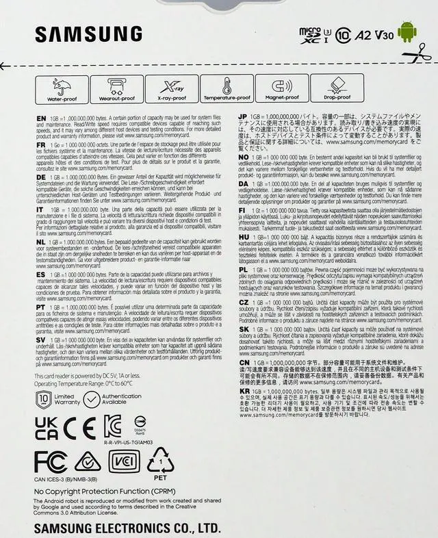 Alt view image 2 of 4 - Samsung Pro Plus 512GB microSDXC Memory Card - MB-MD512SB/AM