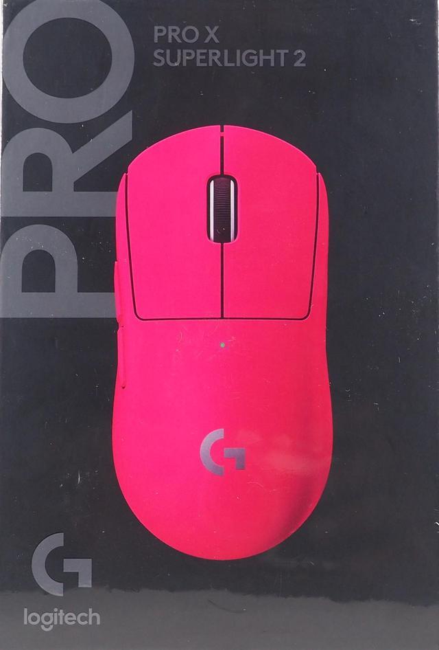 Logitech G Pro X Superlight Wireless Gaming Mouse Optical CableWireless  Rechargeable Pink USB 25600 dpi 5 Buttons - Office Depot