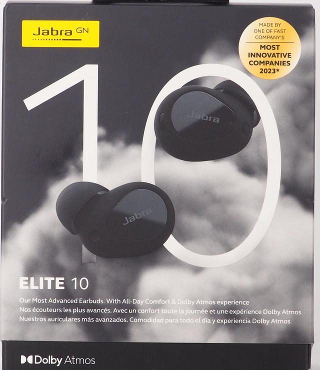 Jabra Elite 10 - true wireless earphones with mic - 100-99280904-99 -  Wireless Headsets 