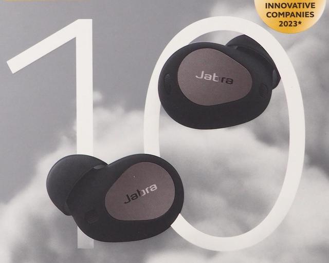Jabra Elite 10 Dolby Atmos True Wireless In-ear Headphones 100-99280900-99  Titanium Black 