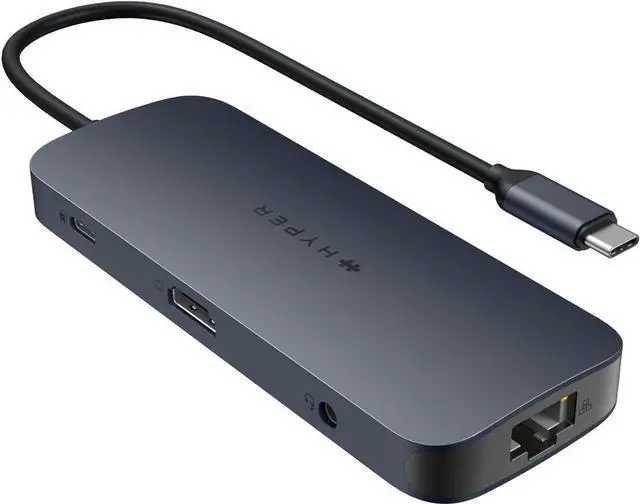 Main image of Hyper HyperDrive Next 10 Port USB-C Hub Portable Travel Essentials HD4005GL 90