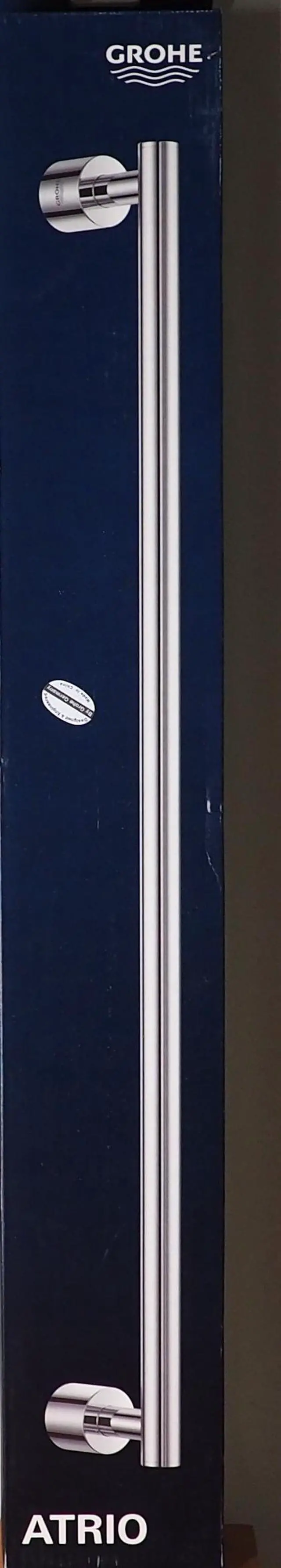 Alt view image 2 of 6 - GROHE 40309EN3 Atrio 24" Towel Rail Brushed Nickel