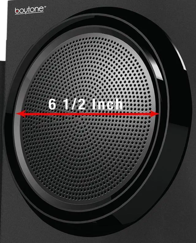 Alt view image 2 of 2 - Boytone BT-210FB Wireless Bluetooth Speaker, Powerful Sound, Bass System, Excellent Clear Sound & FM Radio, Remote Contr