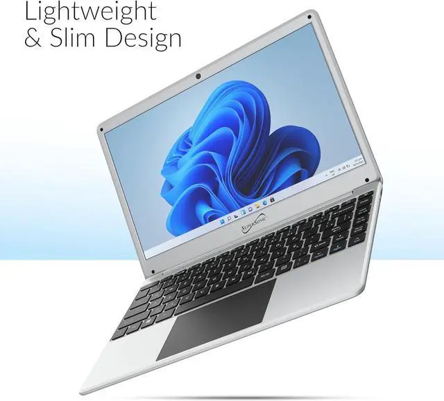 Alt view image 3 of 14 - Supersonic 14-inch FHD Notebook Laptop, Intel Celeron N4120, 128GB, 4GB RAM, Windows 11, SC-5514WNB