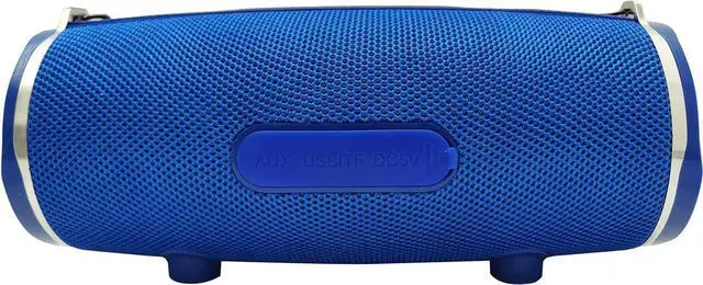 Alt view image 3 of 14 - Supersonic Portable Bluetooth Wireless Speaker Built-in Mic, USB/SD/AUX, FM SC-2322BT Blue