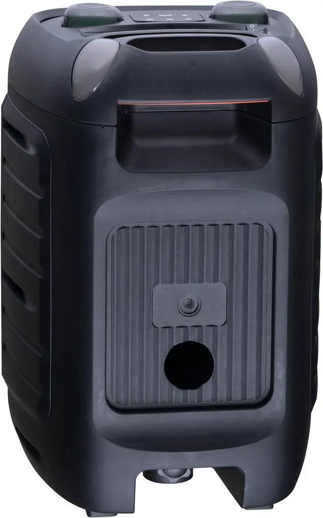 Alt view image 5 of 12 - Supersonic IQ Sound Cyber Flex 8" Portable Bluetooth Speaker w/ TWS LED Light, Wireless Mic USB/SD/FM/AUX  IQ-5908DJBT