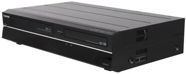 Alt view image 6 of 6 - Toshiba Dvr620 Dvd Recorder Vcr Combo VHS to Dvd Dubbing with Remote No Tuner