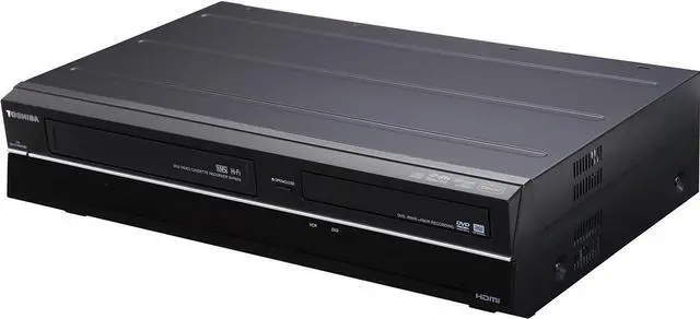 Alt view image 3 of 6 - Toshiba Dvr620 Dvd Recorder Vcr Combo VHS to Dvd Dubbing with Remote No Tuner