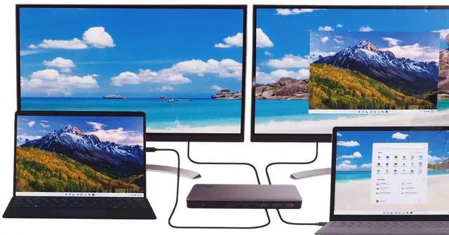 Alt view image 4 of 13 - Kensington SD5768T EQ Thunderbolt 4 Dual 4K Docking Station, Thunderbolt Share
