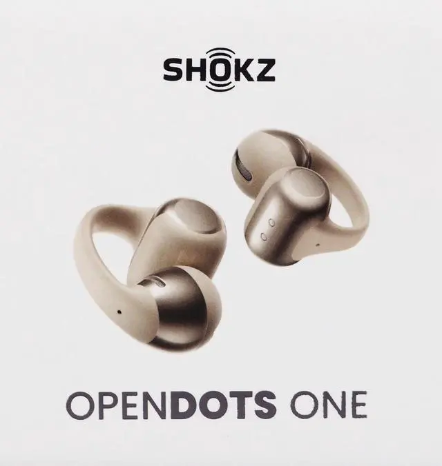 Alt view image 2 of 4 - Shokz OpenDots ONE Open-Ear True Wireless Earbuds Gray Dolby Audio, IP54, 40H Playback E310-ST-GY-US