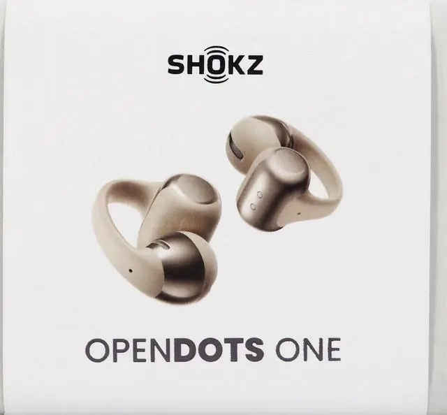 Alt view image 3 of 4 - Shokz OpenDots ONE Open-Ear True Wireless Earbuds Gray Dolby Audio, IP54, 40H Playback E310-ST-GY-US