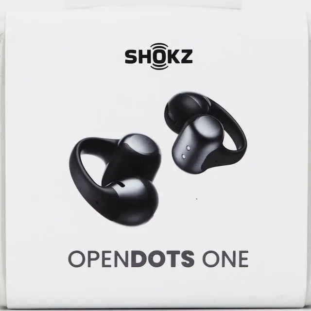 Alt view image 3 of 5 - Shokz OpenDots ONE Open-Ear True Wireless Earbuds Dolby Audio, IP54, 40H Playback Black E310-ST-BK-US