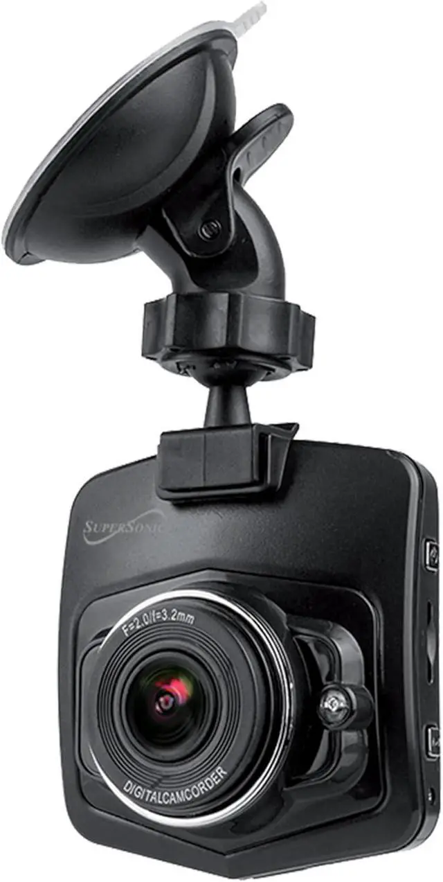Alt view image 5 of 5 - Supersonic RoadEYEpro HD Dash Cam 780p Front+Cabin+Rear, Night Vision, G-Sensor, Loop, Motion Detect, 32GB SD SC-570DC
