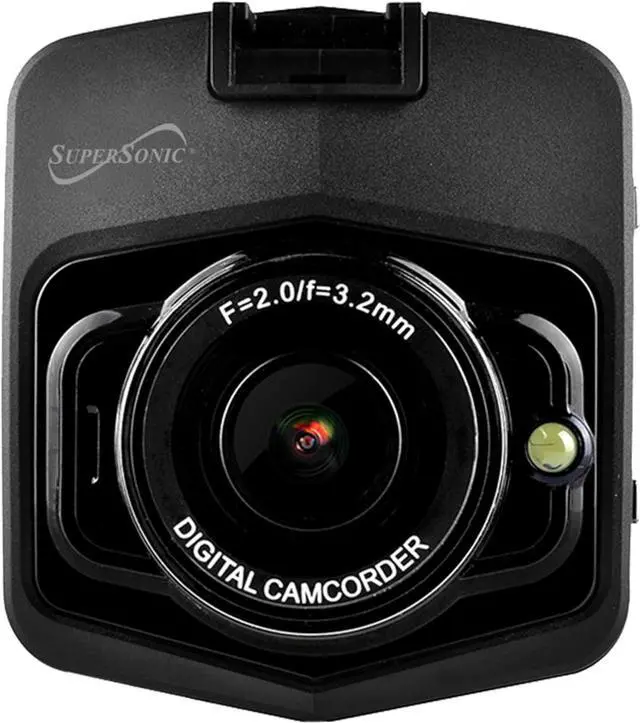 Alt view image 4 of 5 - Supersonic RoadEYEpro HD Dash Cam 780p Front+Cabin+Rear, Night Vision, G-Sensor, Loop, Motion Detect, 32GB SD SC-570DC
