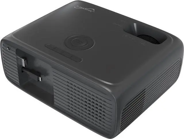 Alt view image 3 of 7 - Supersonic SC-282P Full HD 1080P LED Projector with Bluetooth, 7800 Lumens, LED 4" LCD, 40150" Display
