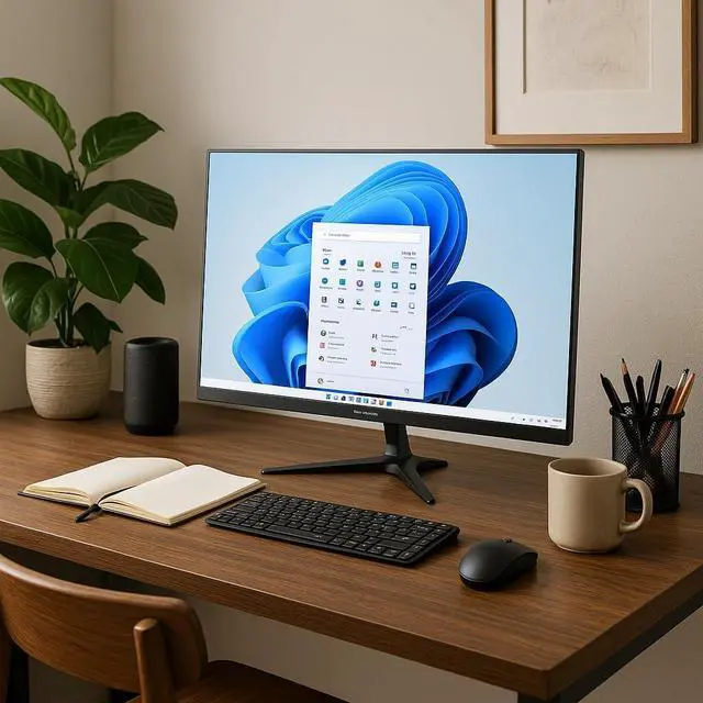 Alt view image 2 of 7 - Supersonic SC-5527AIO 27" All-in-One Desktop Computer PC, Intel N100, 16GB RAM, 512GB SSD, Windows 11, Office 365