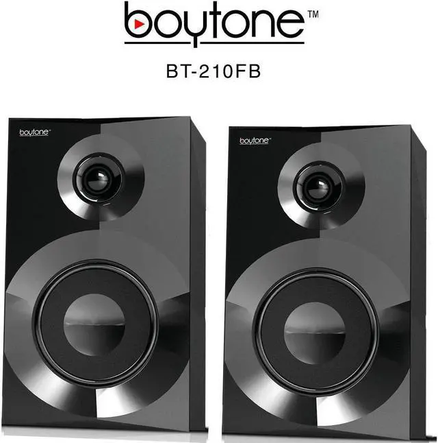 Alt view image 3 of 16 - Boytone BT-210FB Wireless Bluetooth Speaker, Powerful Sound, Bass System, Excellent Clear Sound & FM Radio, Remote Contr