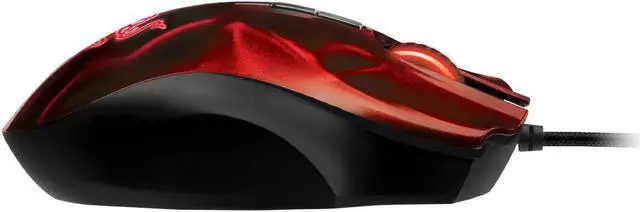 Alt view image 5 of 6 - Razer Naga Hex - Expert MOBA/Action-RPG PC Laser Gaming Mouse - Wraith Red