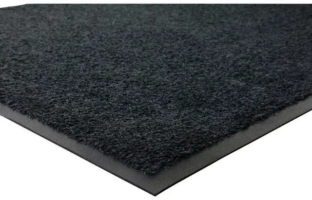 Alt view image 16 of 19 - Genuine Joe Indoor Wiper Mat Nylon Carpet Rubber Back 33-1/2"X56" GY 58354