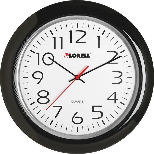 Alt view image 10 of 12 - Lorell 60989 Wall Clock Analog - Quartz