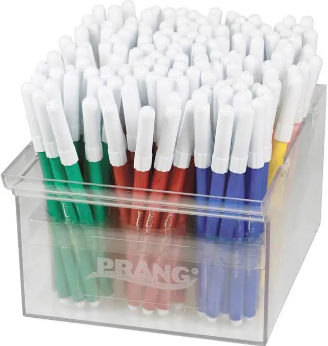 Alt view image 14 of 18 - Prang Markers Fine Point 12 Assorted Colors 80744