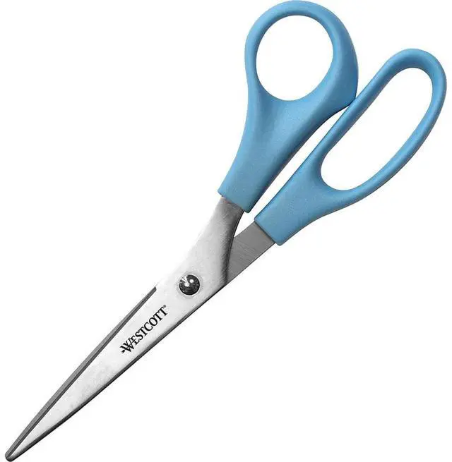 Alt view image 6 of 8 - Acme All Purpose Scissors 8" Straight Blue 13151
