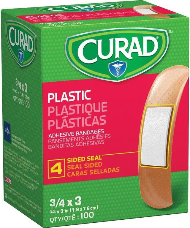 Alt view image 6 of 7 - Medline NON25500 Adhesive Bandages, Plastic