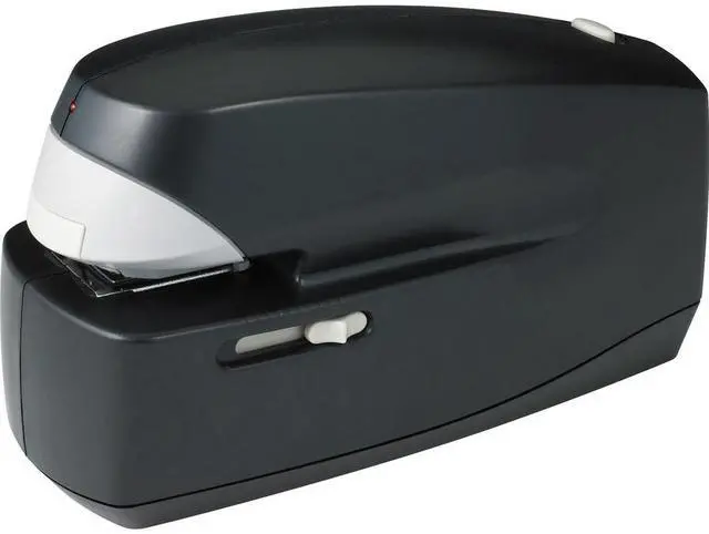 Alt view image 3 of 5 - Business Source Electric Stapler 25 Sht/210 Cap. 35mm Throat Black 62829