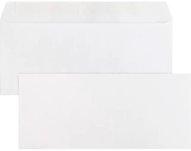 Alt view image 6 of 9 - Business Source Peel/Seal Envelopes Plain No. 10 4-1/2"x9-1/2" 500/BX WE 04646