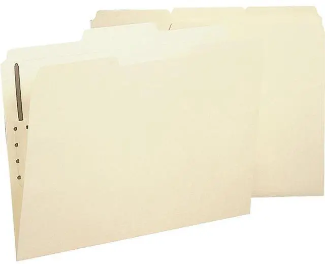 Alt view image 3 of 5 - Sparco Fastener Fldr w/2-Ply Tab 1 Fstnr 1/3 Tab Ltr 50/BX MA SP17212