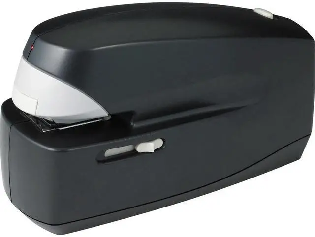 Alt view image 2 of 5 - Business Source Electric Stapler 25 Sht/210 Cap. 35mm Throat Black 62829