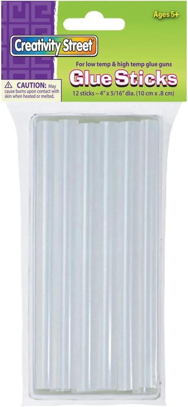Alt view image 8 of 8 - Chenille Kraft Glue Sticks 4"x5/16" 12/PK 3351