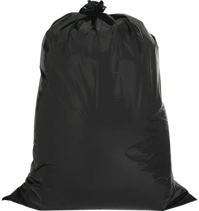Alt view image 10 of 11 - Genuine Joe Heavy-Duty Trash Bags 2.5 Mil 42 Gallon 33"x48" 20/PK Black 02311