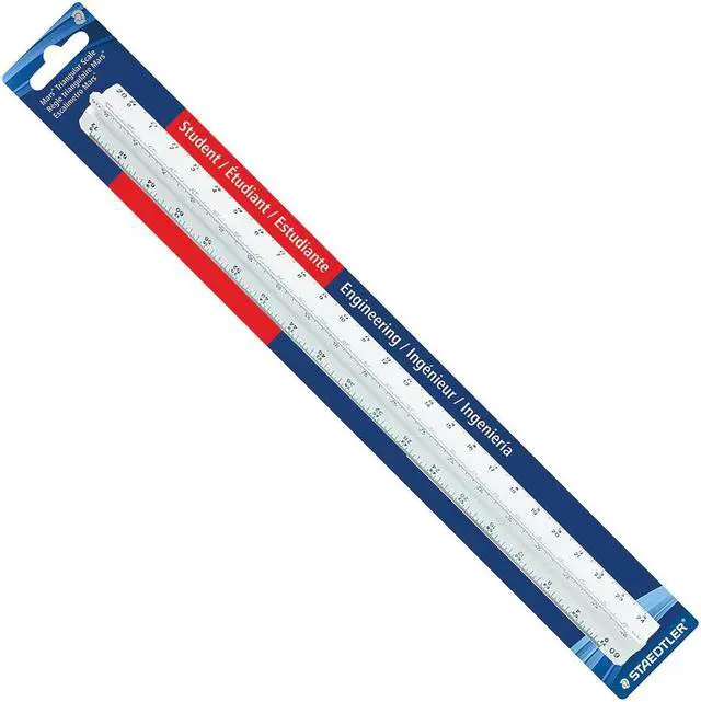 Alt view image 5 of 8 - Staedtler Engineering Triangular Scale